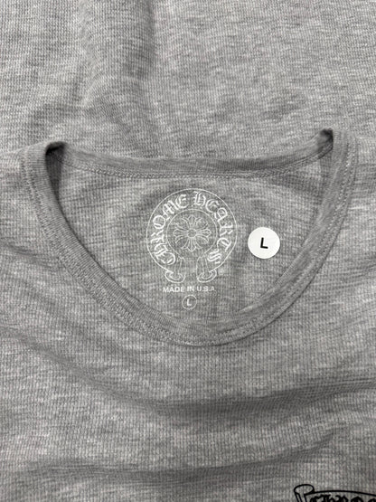 Chrome Hearts Thermal Grey Waffle Long Sleeve