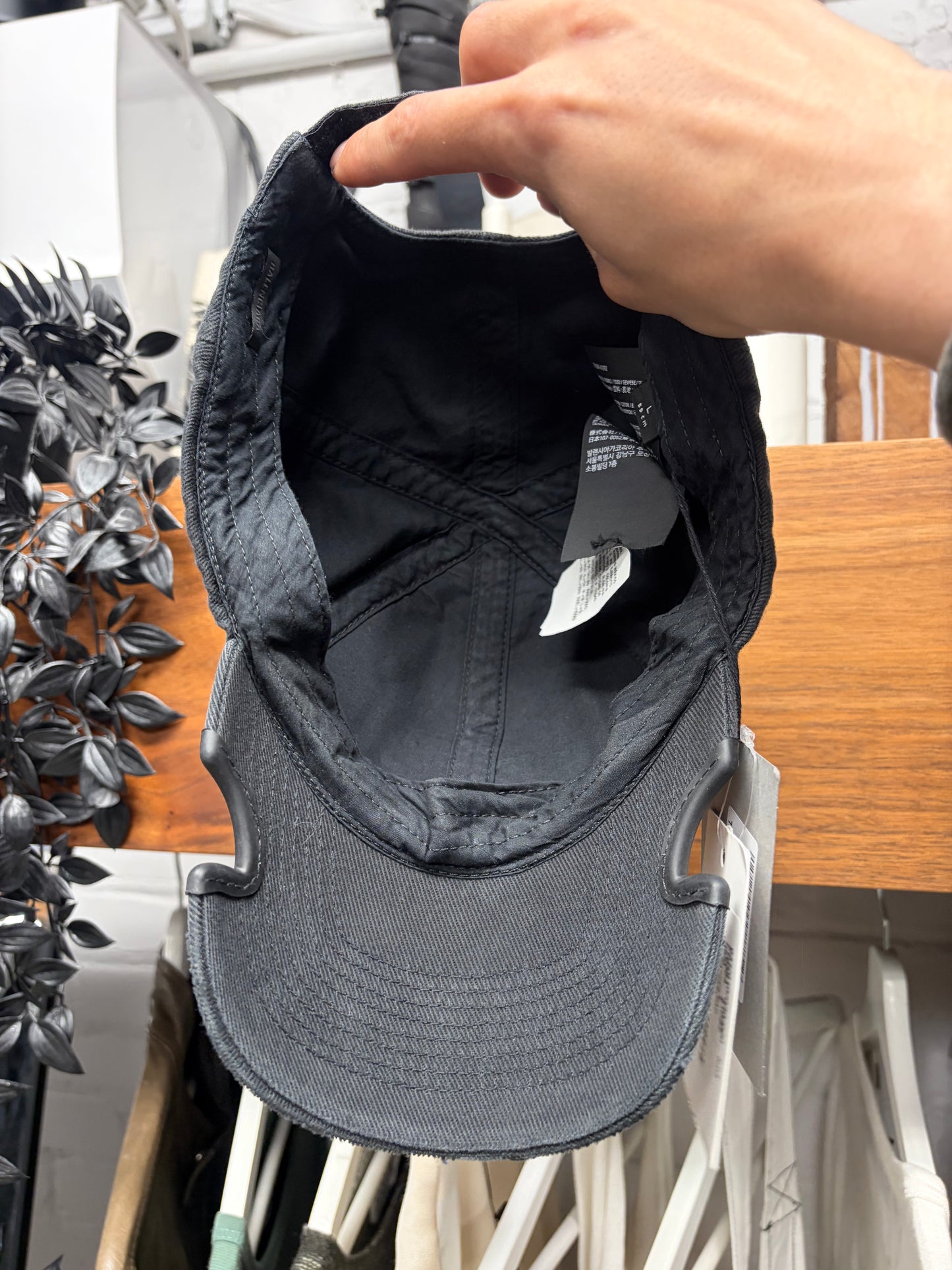 SS2023 Balenciaga ‘Gaffer Tape’ Mudshow Cut-Out Baseball Cap