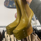 Rick Owens ‘Sulphate’ Green Grill Kiss Heels