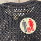 Vintage Jean Paul Gaultier Black Mesh ‘Infinity’ T-Shirt
