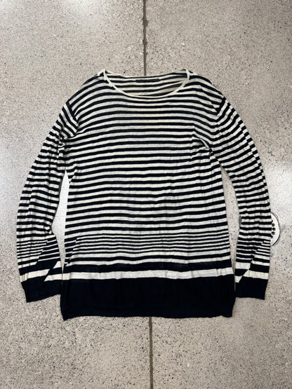 Haider Ackermann Cashmere Striped Knit Sweater