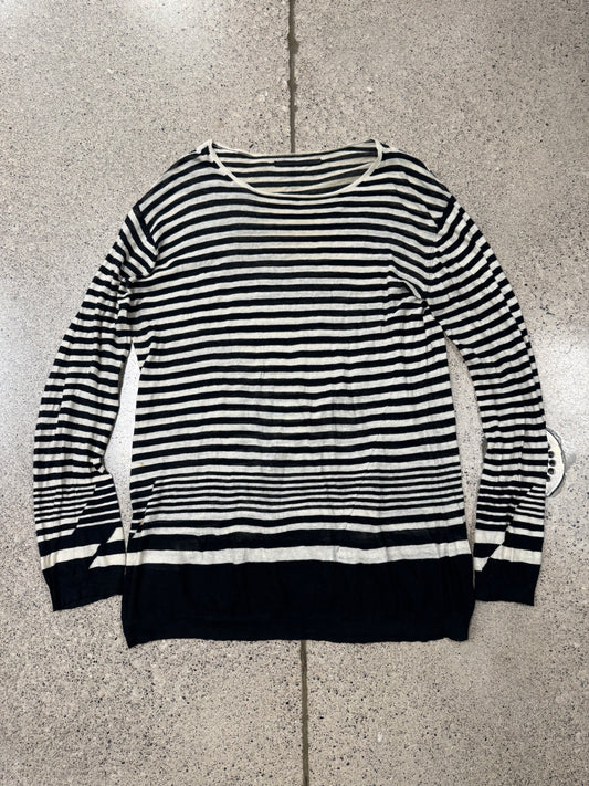 Haider Ackermann Cashmere Striped Knit Sweater