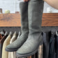 AW2004 Dior Homme ‘Victim of the Crime’ Leather High Cut Boots