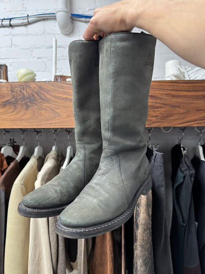 AW2004 Dior Homme ‘Victim of the Crime’ Leather High Cut Boots