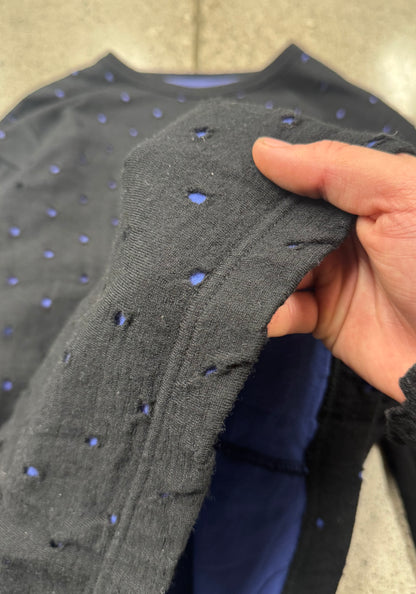 SS2002 Comme Des Garçons Homme Reversible Logo Long Sleeve Shirt