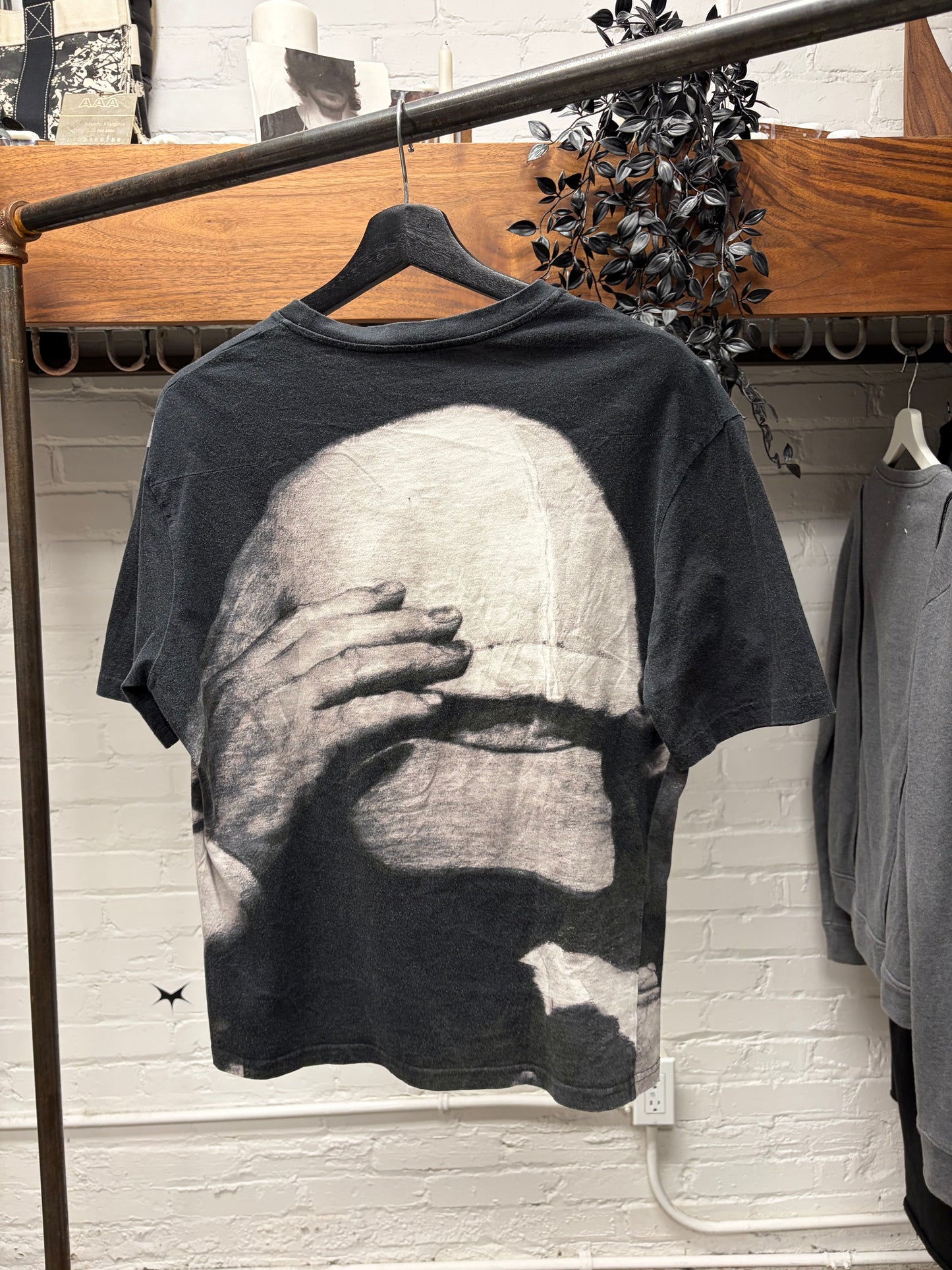 Spring Summer 2018  Dior Homme x Francois Bard ‘Surrealist’ Black Graphic T-Shirt