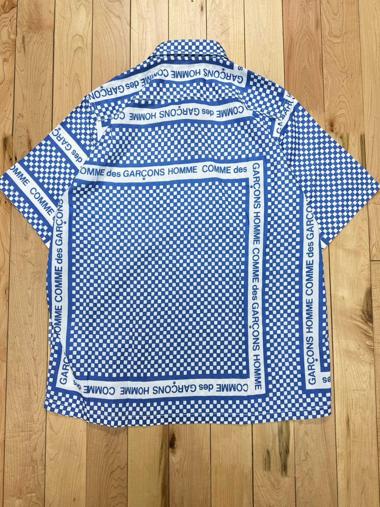 SS2003 Comme Des Garçons Homme Plus Checkerboard Shirt