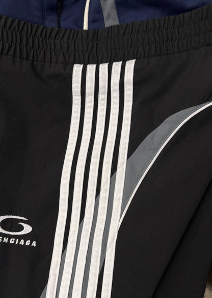 AW2024 Balenciaga ‘Cut Up’ Double Waist Wide Leg Track Pants