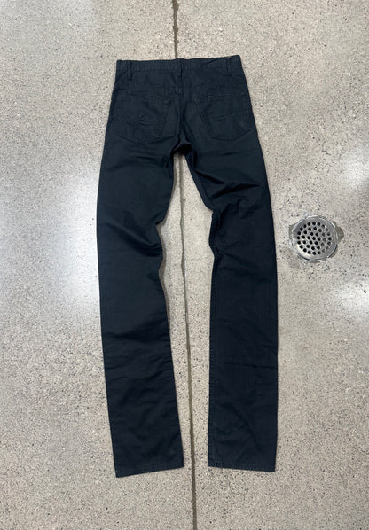 Dior Homme ‘Unaltered’ Black Skinny Cut Denim