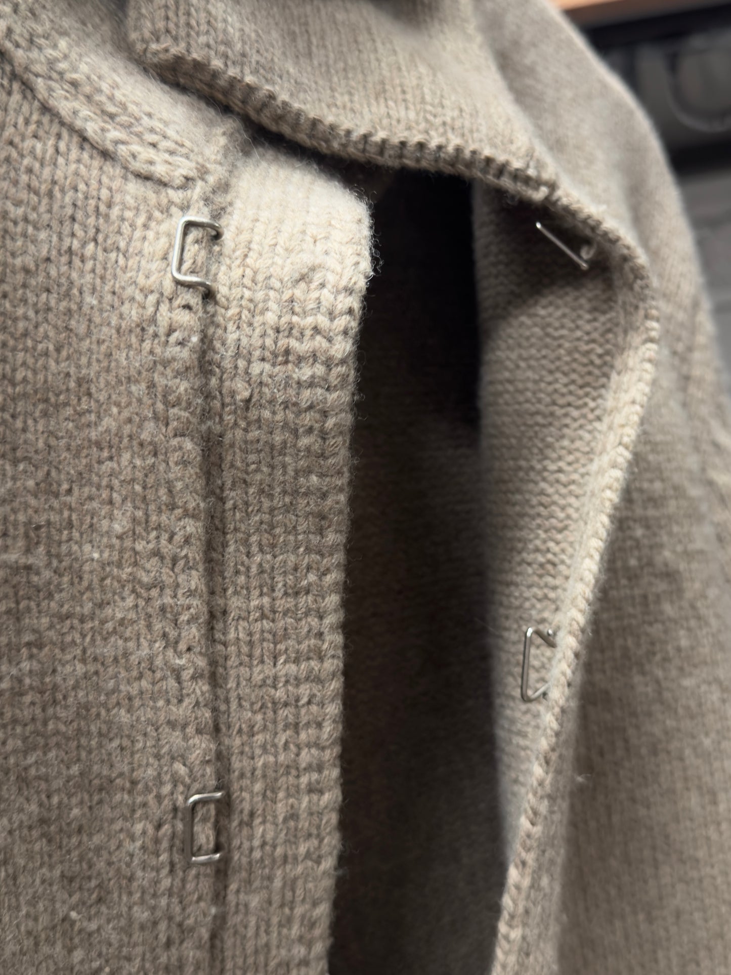 SS2002 Yves Saint Laurent Rive Gauche by Tom Ford ‘Safari’ Drivers Knit With ‘Hook n’ Eye’ Closure