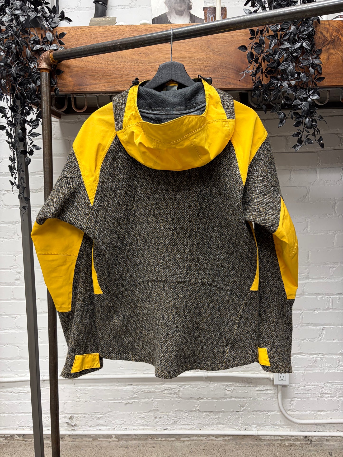 AW2005 Junya Watanabe x Goretex Tweed/Waterproof Shell Jacket