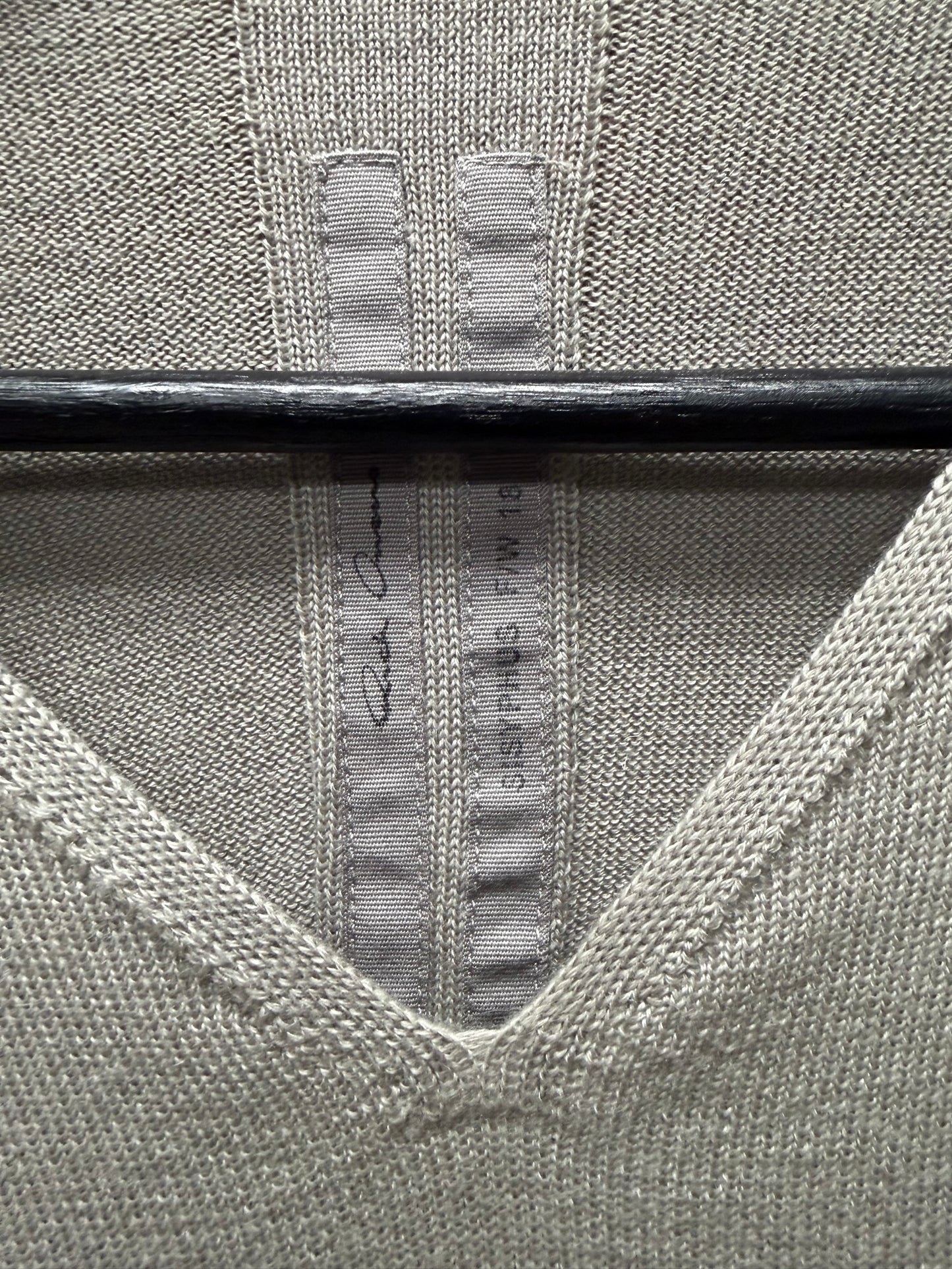 AW2018 Rick Owens ‘Sisyphus’ Pearl Layered Knit Sweater
