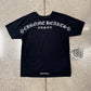 Vintage Chrome Hearts ‘Scroll Logo’ Faded Black T-Shirt