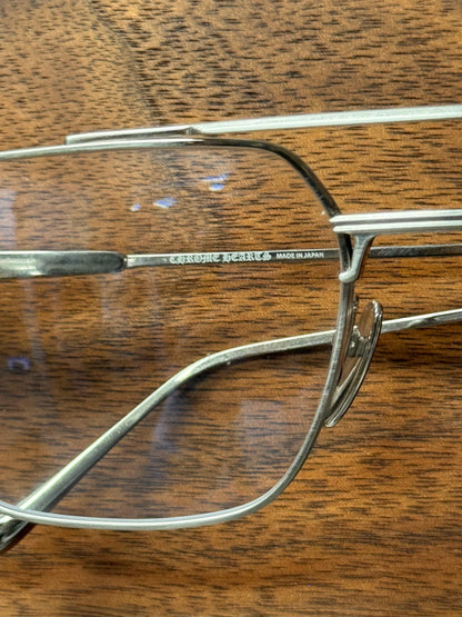 Chrome Hearts ‘Magnum II’ Silver Aviator Frame Glasses