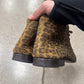 Saint Laurent Leopard Suede ‘Chukka’ Ankle Boots