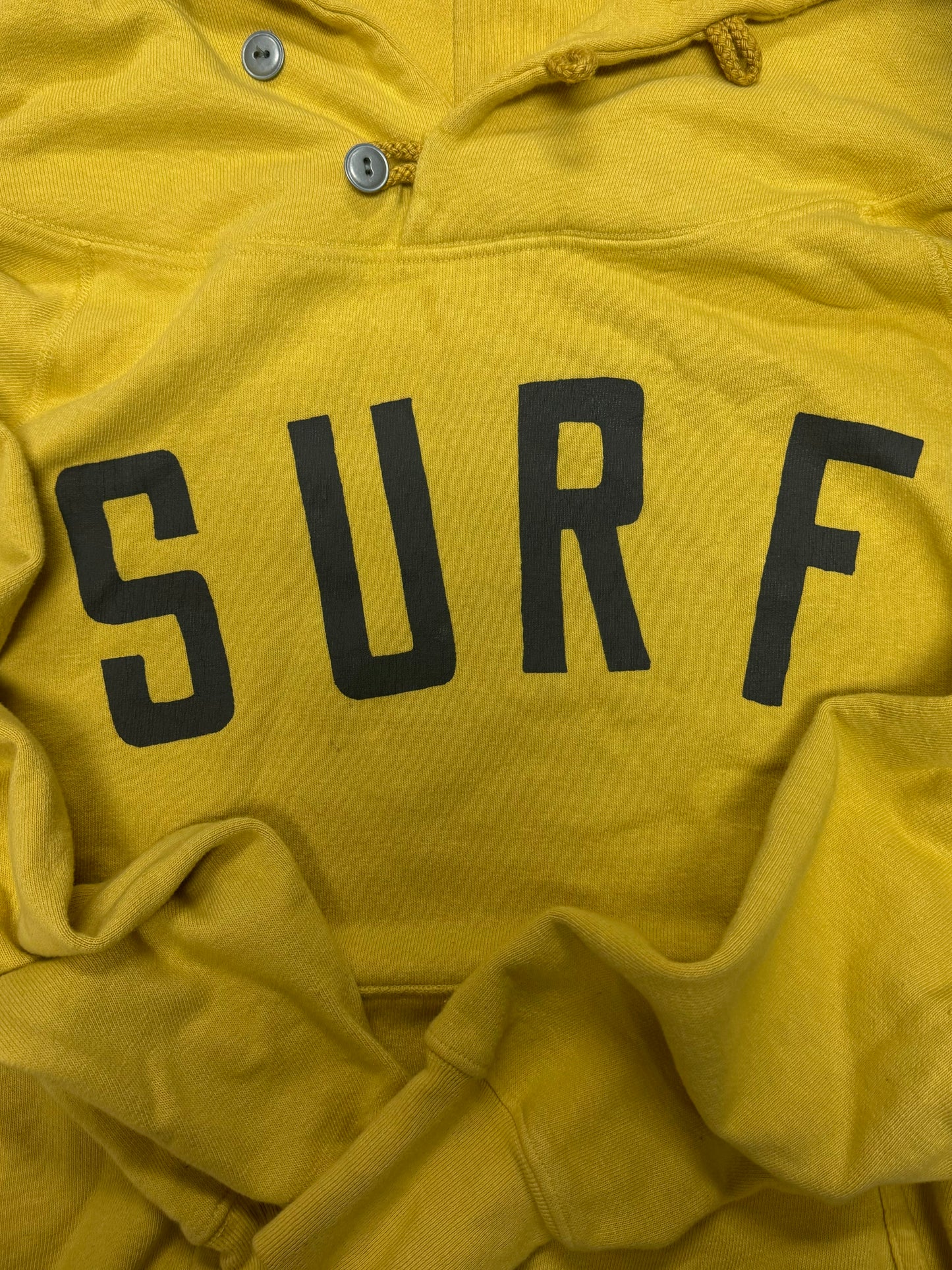 Kapital ‘Surf’ Yellow Pullover Hoodie