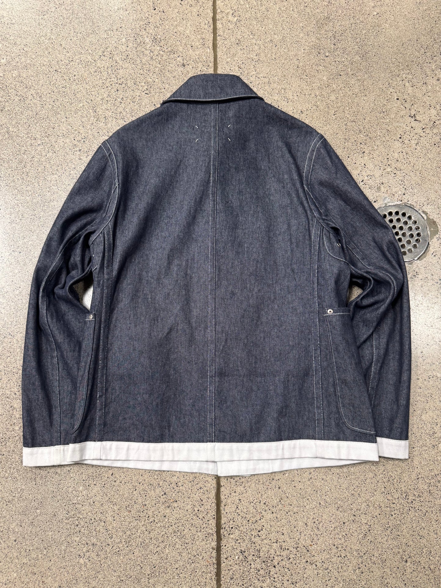 SS2018 Maison Margiela Reversible Denim Chore Coat