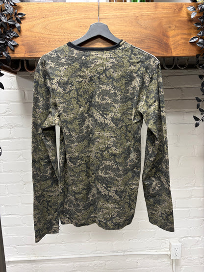 Dolce & Gabbana ‘Mainline’ Green Camouflage Long Sleeve Shirt