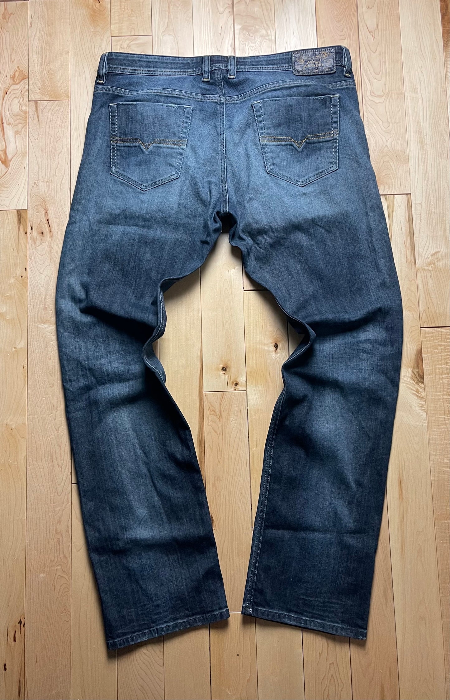 Diesel Washed Blue Bootcut Denim