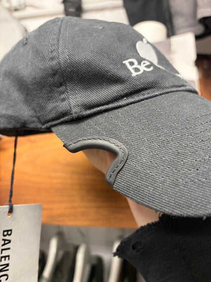 AW2022 Balenciaga ‘Be Different’ Apple Strap-Back Hat