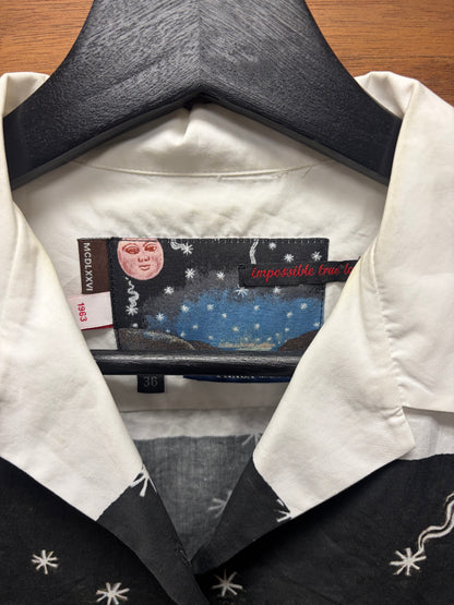 AW2016 Prada True Impossible Love Camp Collar Shirt