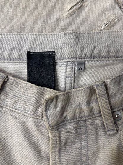 Dior Homme ‘Unaltered’ Dirt Wash Grey Skinny Jeans
