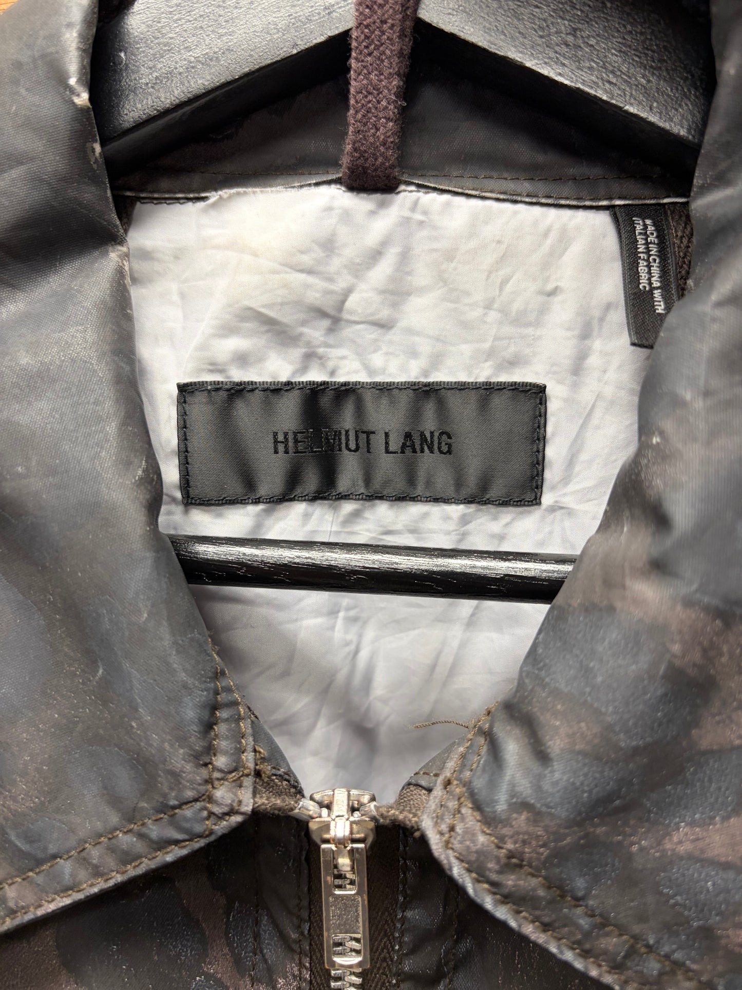 SS2019 Helmut Lang Leopard ‘3M’ Reflective Jacket