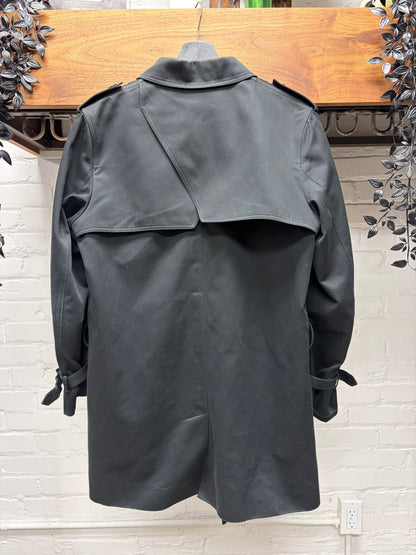 SS2006 Dior Homme by Hedi Slimane ‘The World was a Mess by but His Hair Was Perfect’ Black Runway Trench Coat