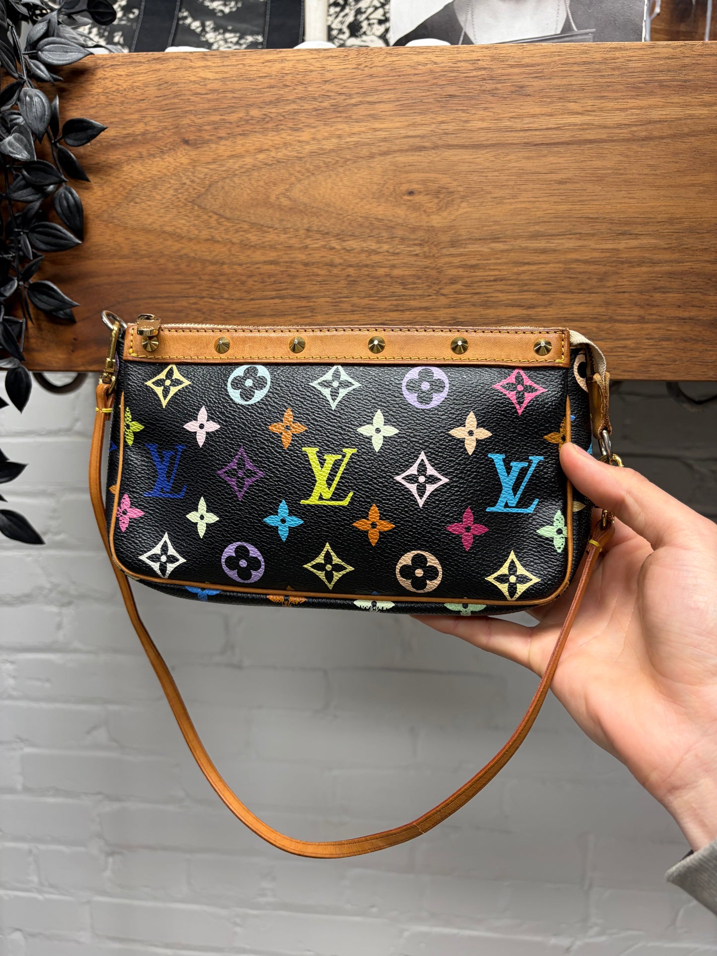 SS2003 Louis Vuitton x Takashi Murakami ‘Pochette’ Mini Shoulder Bag