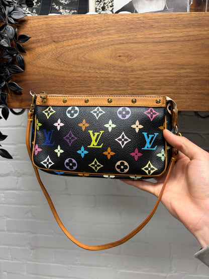 SS2003 Louis Vuitton x Takashi Murakami ‘Pochette’ Mini Shoulder Bag