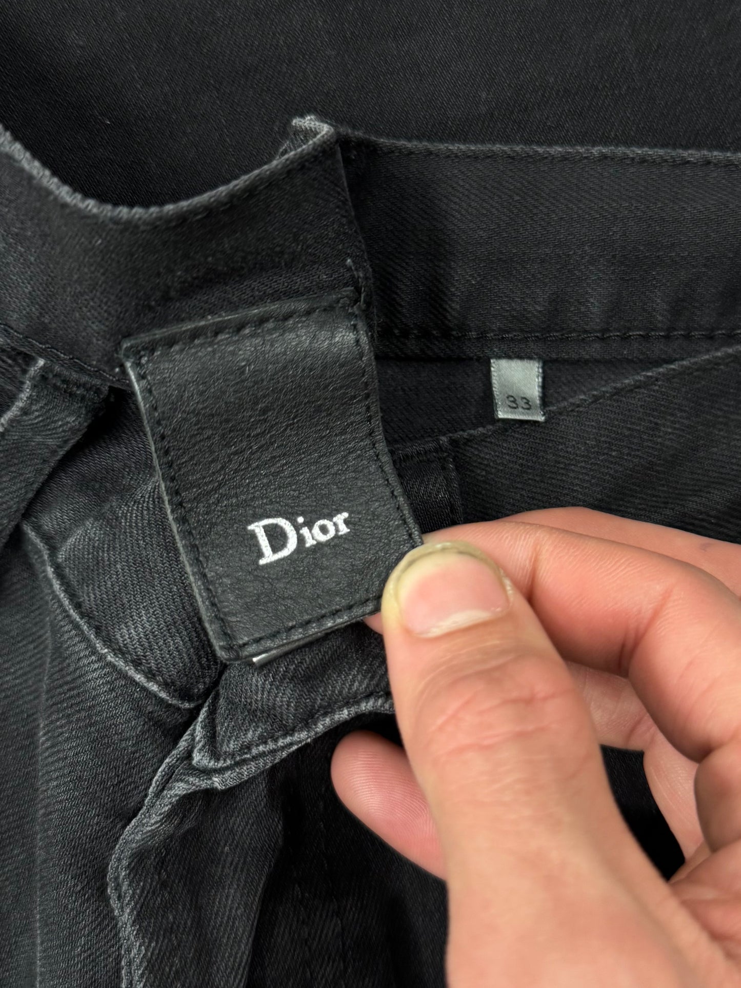 Dior Homme by Hedi Slimane Black Skinny Jeans