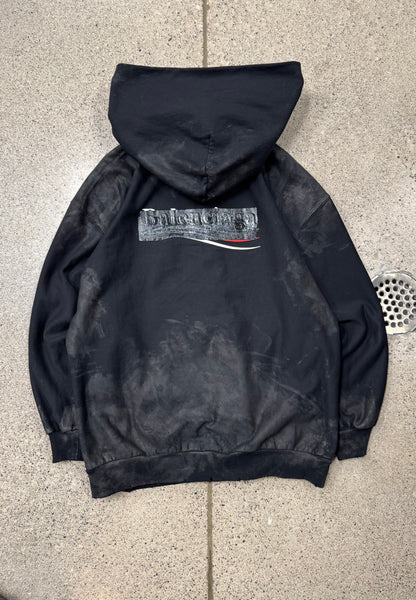 AW2022 Balenciaga ‘Gaffer’ Mudshow Zip-Up Hoodie