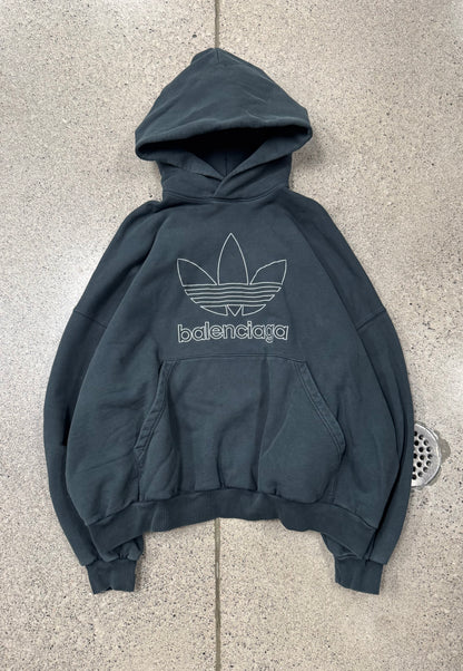 AW2022 Balenciaga x Adidas Heavyweight Cotton Oversized Hoodie