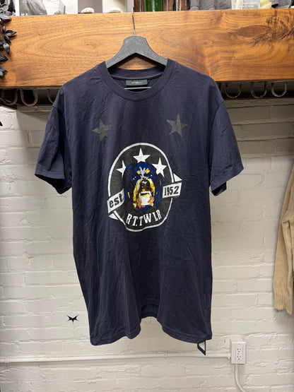 Givenchy by Ricardo Tisci ‘Cute Rottweiler’ Star Crest Black Graphic T-Shirt