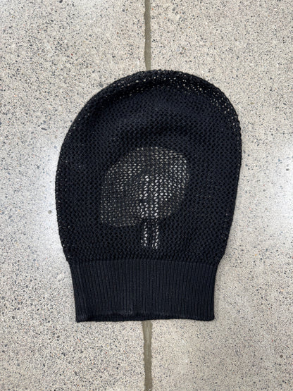 SS2024 Rick Owens ‘Lido’ Perforated Virgin Wool Balaclava