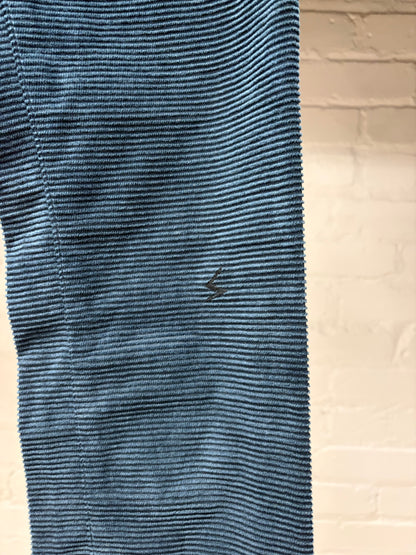Undercover AW05 “Arts and Crafts” Blue ‘Patti Smith’ Bolt Corduroy Skinny Pants