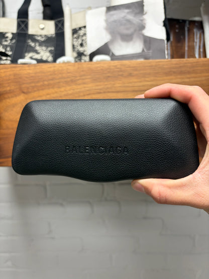 Balenciaga ‘Ski’ Grey/Black Rimless Sleek Sunglasses