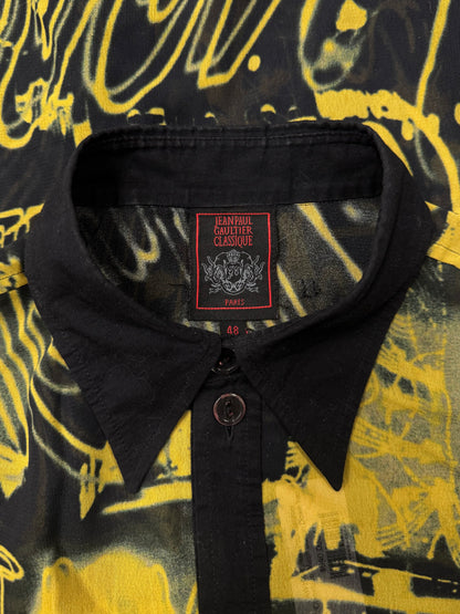 AW1998 Jean Paul Gaultier ‘Classique’ Mesh Button Down Shirt