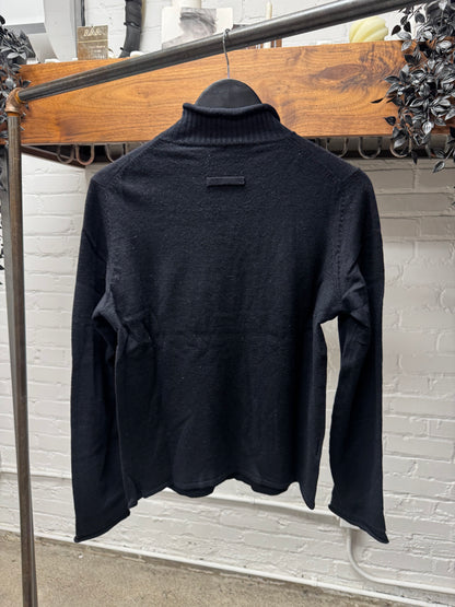Vintage Jean Paul Gaultier Homme ‘Metal Crucifix’ Wool Knit Sweater