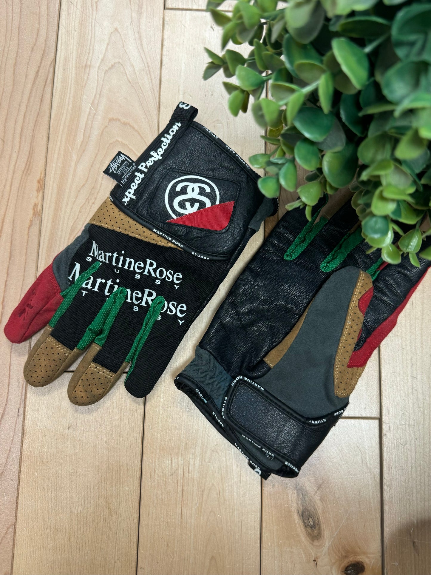 Martine Rose x Stussy Leather Driving Gloves