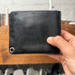Chrome Hearts ‘1Snap’ Black Calfskin Leather ‘Cross Ball’ Bifold Wallet
