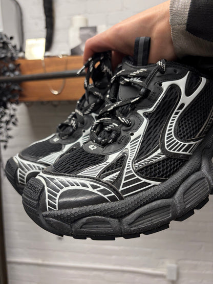 Balenciaga ‘3XL’ Black/Silver Oversized Low Top Sneakers