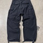 AW2023 Balenciaga Distressed Convertible Black Cargo Pants