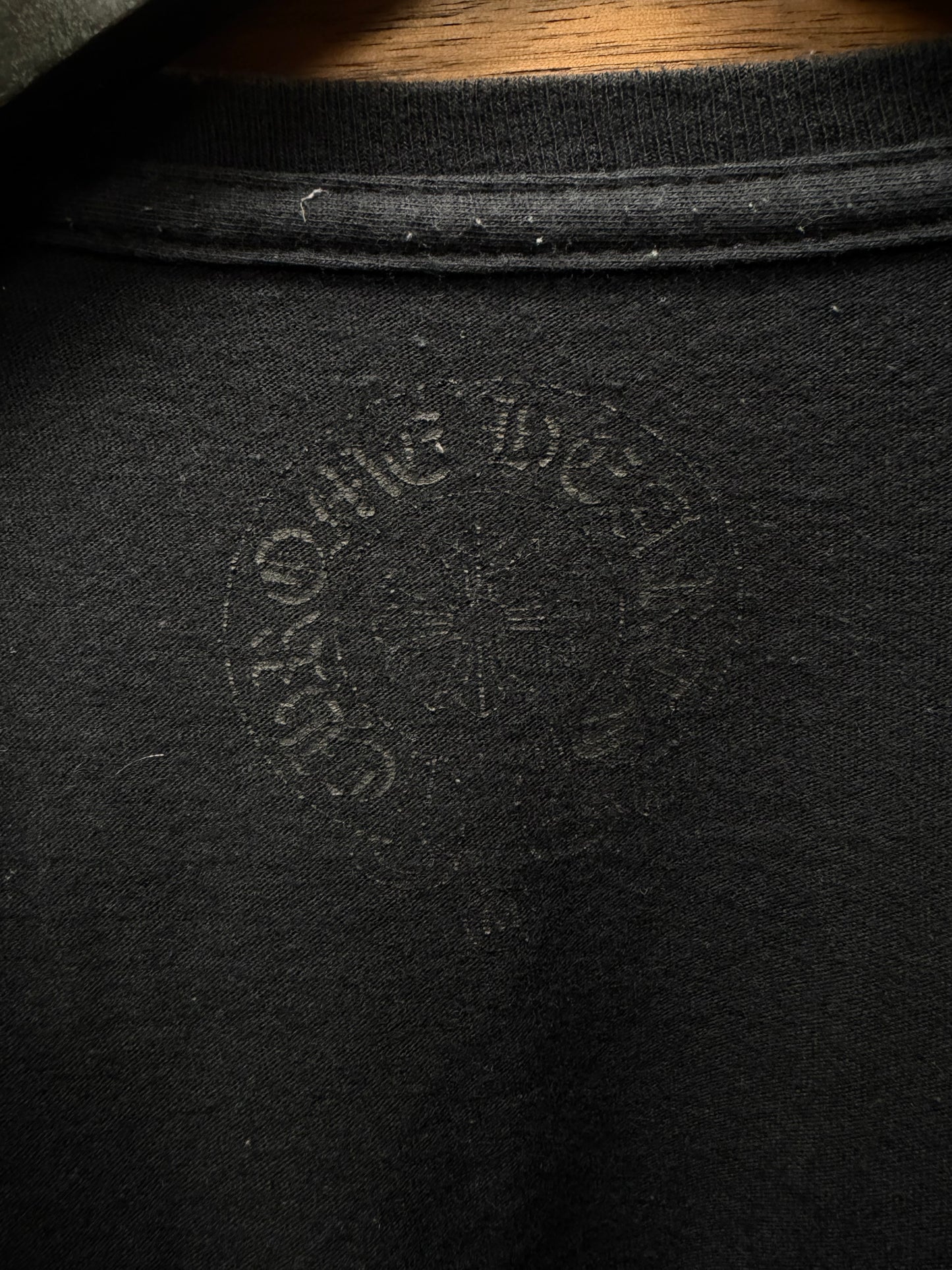 Chrome Hearts ‘Fleur Monogram’ Subtle Back Graphic Black T-Shirt