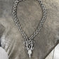 AW2008 Number (N)ine ‘My Private Portland’ Solid 925 Silver Deer Necklace