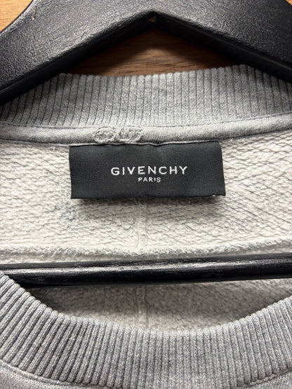 AW2014 Givenchy by Ricardo Tisci ‘Rottweiler’ Grey Graphic Sweatshirt