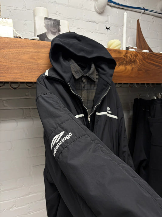 SS2024 Balenciaga ‘Sports Icon’ Quad Layered Jacket/Hoodie/Flannel/T-Shirt