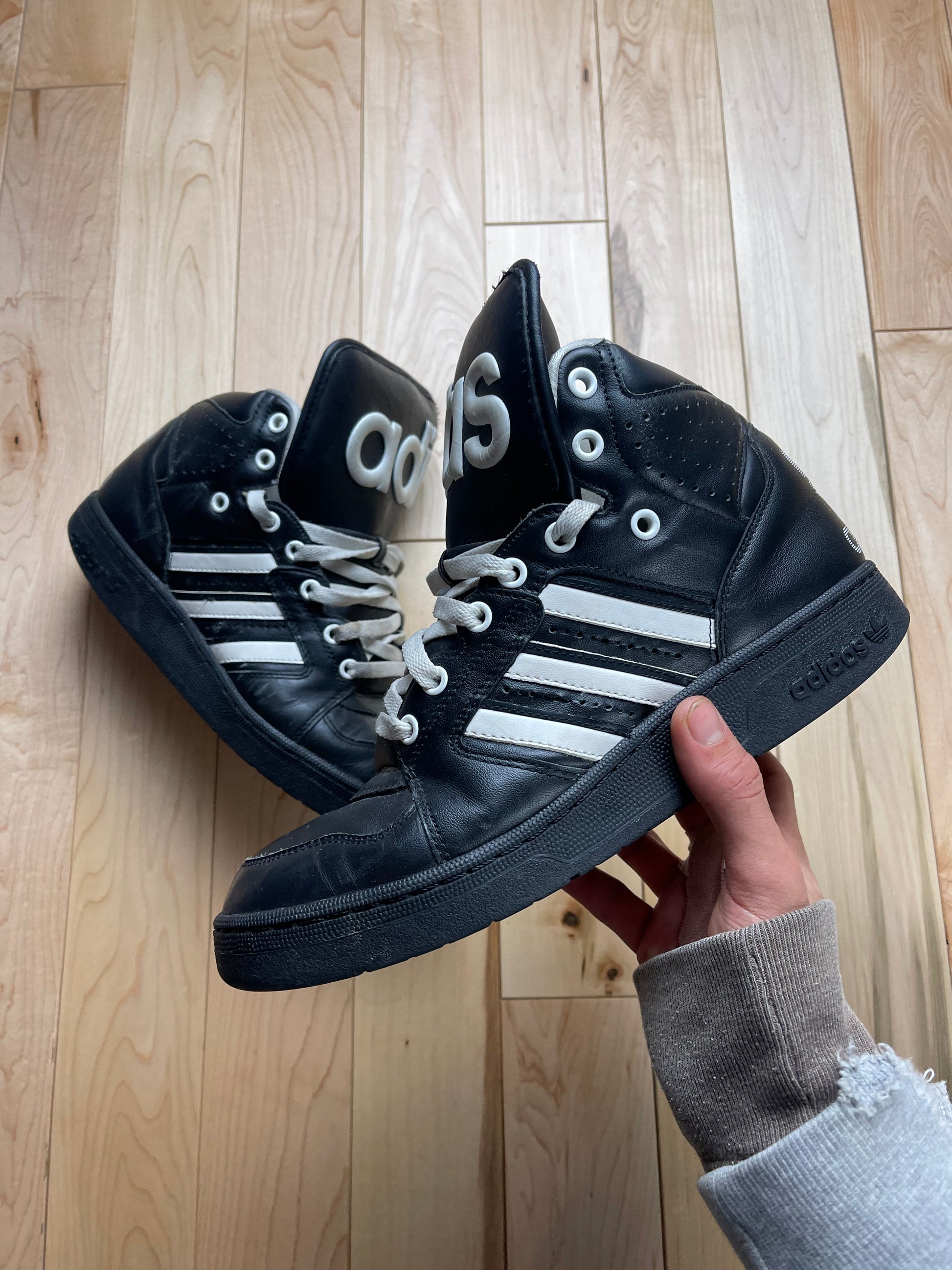 Spring Summer 2012 Jeremy Scott x Adidas Instinct High Top Sneakers Alex Maxamenko Spring Summer 2012 Jeremy Scott x Adidas Instinct High Top Sneakers Alex Maxamenko