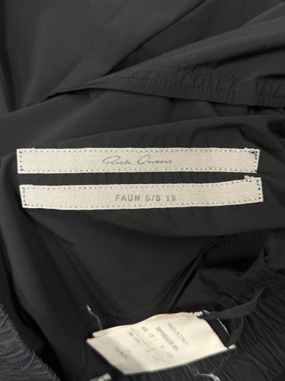 SS2015 Rick Owens ‘Faun’ Drop Crotch Shorts