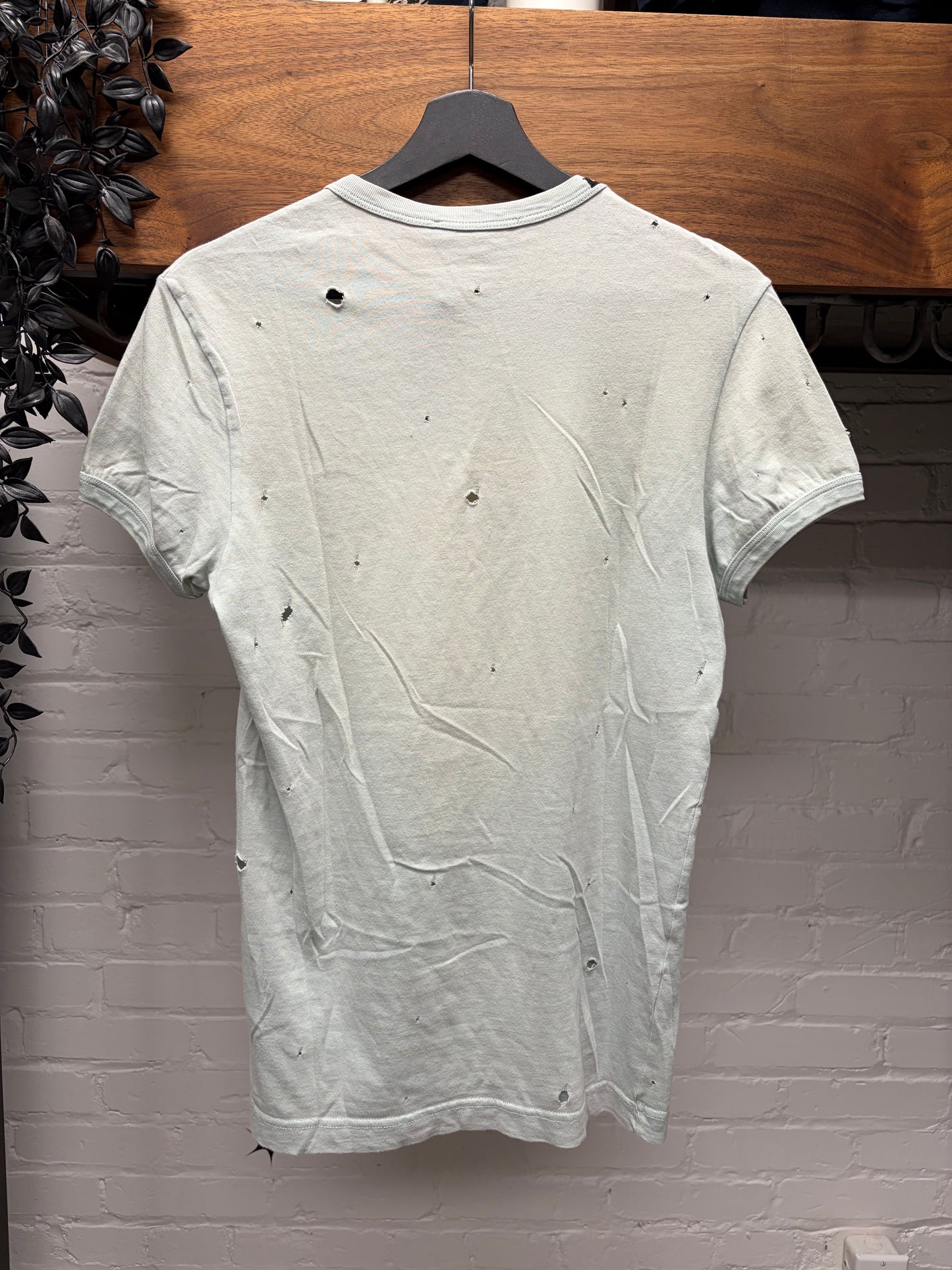 2000s Dolce & Gabbana ‘Pepsi Cola’ Shotgun Distressed Graphic T-Shirt